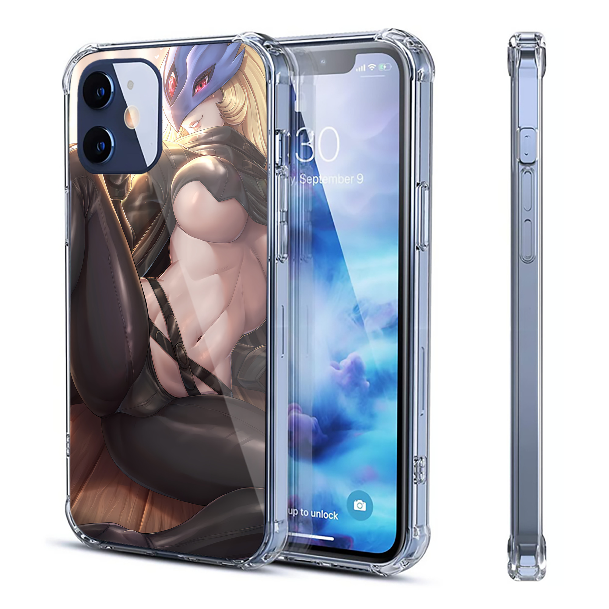 （画像用） Digimon デジタルモンスター/デジモン 【iPhone 12シリーズ対応】透明スマホケース（クリアソフトケース）